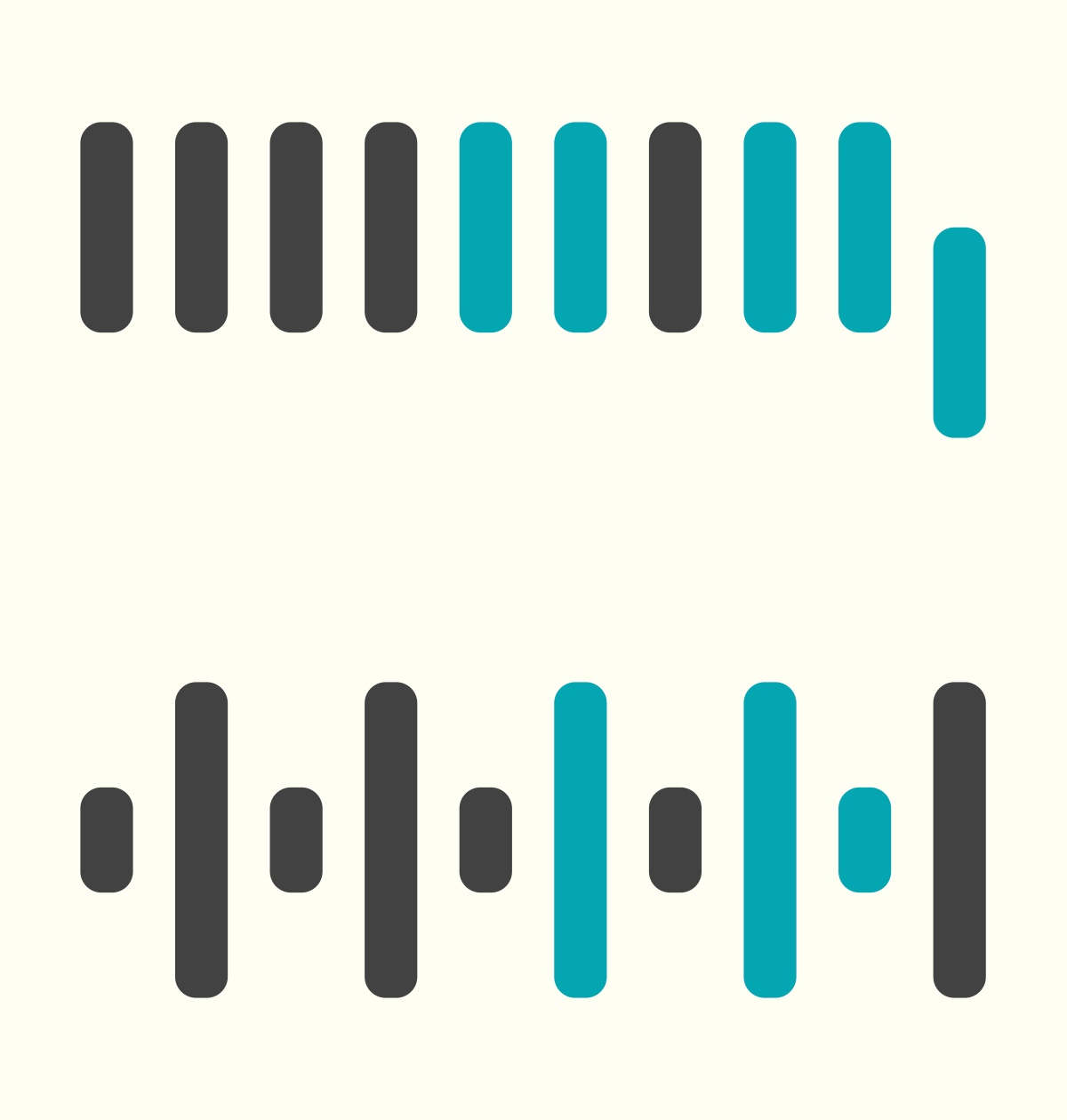 Two generated images with interesting patterns